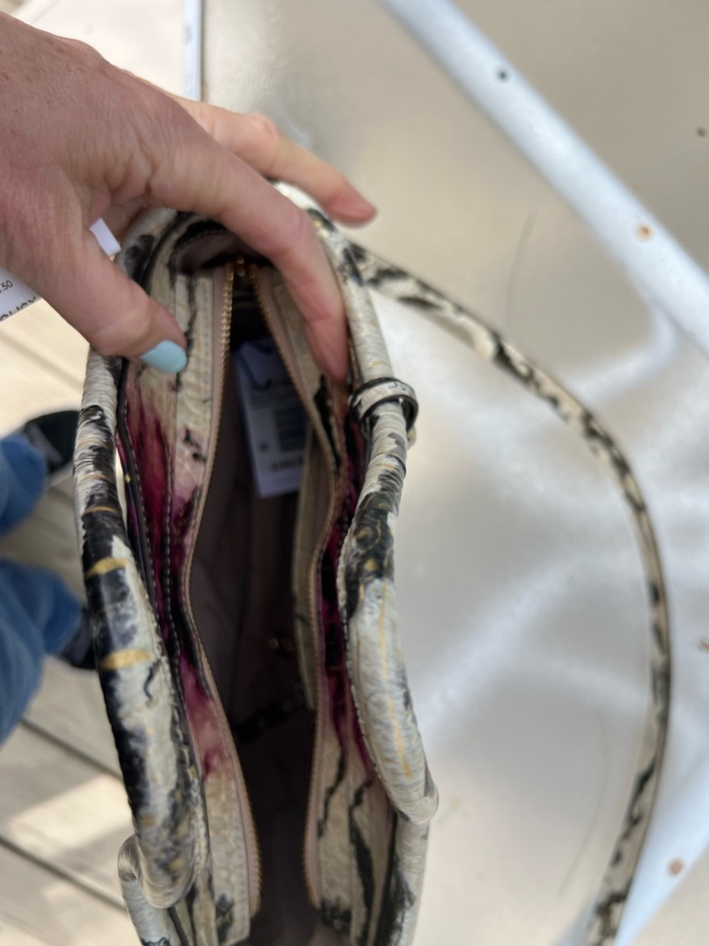 Brahmin Small Elaine Starlet Ombré Melbourne - Picture 9 of 14